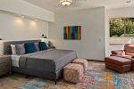 Beautifully appointed master bedroom